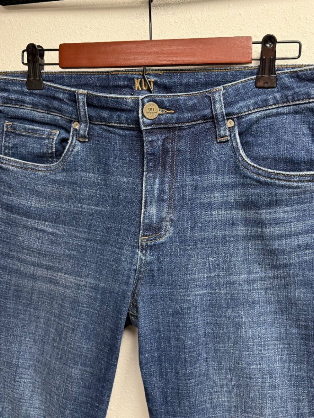 Kut from the Kloth Ankle Straight Leg Jeans - Picture 6 of 16